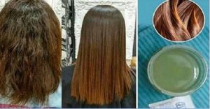 Aplique máscara cabelo espere 15 minutos